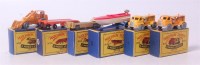 Lot 2353 - Matchbox 1-75 series construction and trailer...