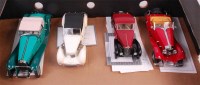 Lot 2516 - 4 Franklin Mint 1/24 scale diecasts, all with...