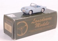 Lot 2530 - Lansdowne, 1/43 scale white metal model of a...