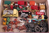 Lot 2534 - Mixed Dinky, Matchbox and lead models to...