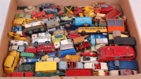 Lot 2576 - 70+ playworn Dinky, Corgi and other diecasts,...