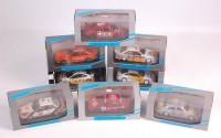 Lot 2586 - Minichamps, 1/43 scale racing and rally car...