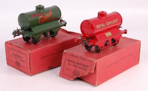 Lot 544 - Hornby 1934-41 Castrol Oil tank wagon (VG-BF)...