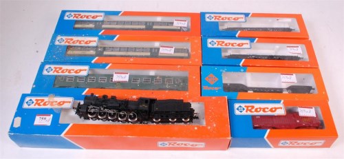Lot 759 - A Roco Ho 43236 0-10-0 engine and tender...