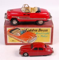 Lot 3124 - KKK, Japan, tinplate car for battery operation,...