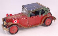 Lot 3174 - Meccano, scratch-built German Third Reich...