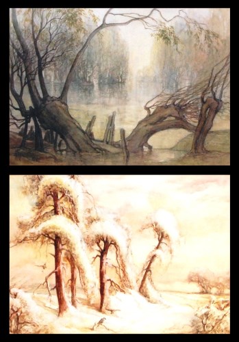 Lot 755 - Ferdinand Edward Harley Caulkin (1888-1977) -...