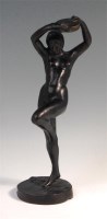 Lot 51 - A mid 20th century solid bronze full length...