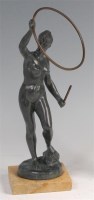 Lot 131 - An early 20th century bronze figure of...