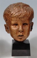 Lot 196 - David Wynne (British b.1926) - Bronze portrait...