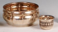 Lot 172 - A Swedish Art Nouveau silver bowl, of lobed...