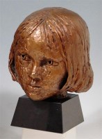 Lot 197 - David Wynne (British b.1926) - Bronze portrait...