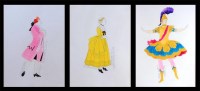 Lot 292 - Richard Hudson (Zimbabwean b.1954) - 3 Costume...