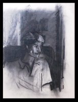 Lot 309 - Andrew Whamond (b.1947) - Seated figure,...