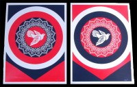 Lot 326 - Shepard Fairey (American b.1970) - Obey Doves,...