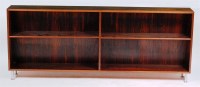 Lot 389 - A Danish rosewood 1960s double bookshelf by...