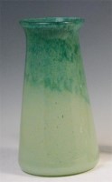 Lot 61 - A 1960s Vasart mottled blue and green glass...