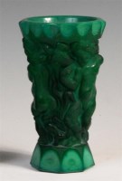 Lot 67 - A French Art Deco carved and polished...
