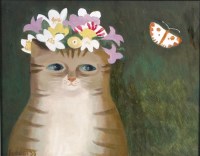 Lot 36 - Mary Fedden RA (Brit.1915-2012) - Cat with...