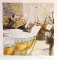 Lot 47 - Bernard Dunstan (b.1920) - The Orchestra,...