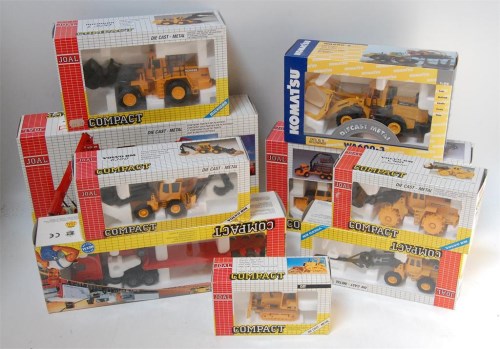Lot 1259 - 9 assorted Joal (Spain) compact construction...