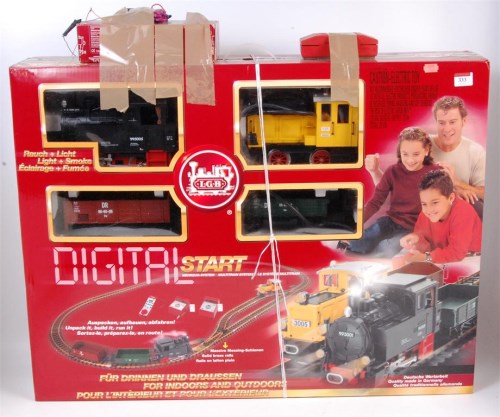 Lot 333 - LGB G-scale digital start boxed set catalogue...