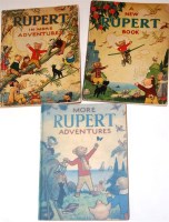 Lot 13 - Rupert annuals 1943, first edition with...