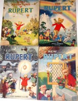 Lot 14 - Rupert annuals 1946 to 1949, first editions,...