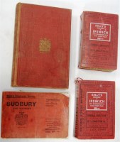 Lot 37 - KELLY's Directory of Suffolk 1916, 4to cloth...
