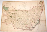 Lot 45 - The County of Suffolk reduced from the large...