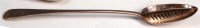 Lot 102 - A George IV silver gravy spoon, in the Old...