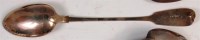 Lot 134 - An early Victorian silver stuffing spoon, in...