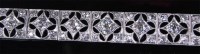 Lot 182 - A white metal (probably platinum) and diamond...