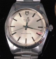 Lot 189 - A gents Rolex Tudor steel cased wristwatch,...