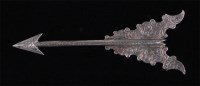 Lot 223 - A late 19th century silver bar brooch in the...