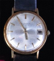 Lot 251 - A gents Blancpain gold cased wristwatch,...