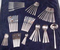 Lot 59 - A quantity of contemporary stainless steel...