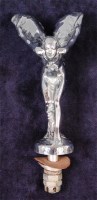 Lot 60 - A chrome plated Rolls Royce Spirit of Ecstasy...