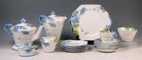 Lot 67 - An Art Deco Paragon bone china six place tea...