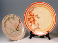 Lot 73 - A Clarice Cliff Bizarre Series pottery wall...