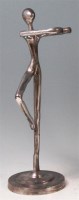 Lot 77 - After Hagenauer - Nickel plated silver...