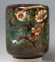 Lot 51 - An Art Nouveau French glazed pottery...