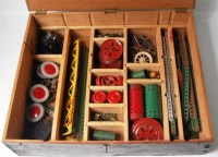Lot 3184 - A handmade wooden lift top storage case...