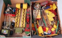 Lot 3186 - Four trays of assorted playworn and part...