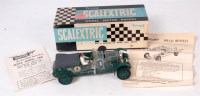 Lot 3188 - Scalextric, C.64 Bentley, car has white film...