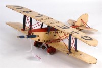 Lot 3166 - Meccano, made-up constructor aeroplane No.1...