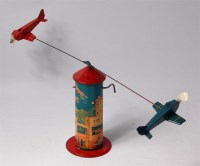 Lot 3203 - Mettoy? No.164 Aerotower with clockwork motor...