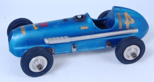 Lot 58 - Unusual tether racer racing car of 1950s...