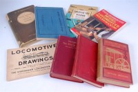 Lot 63 - 8 steam related books to include Stationary...
