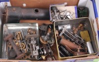 Lot 105 - Model engineers sundries to include a part...